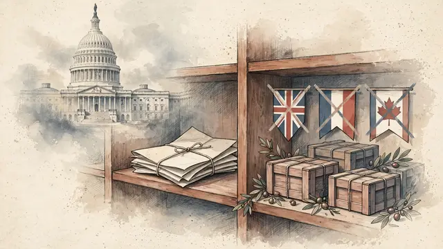 US Drafted, Then Shelved, Memo Condemning UK West Bank Sanctions