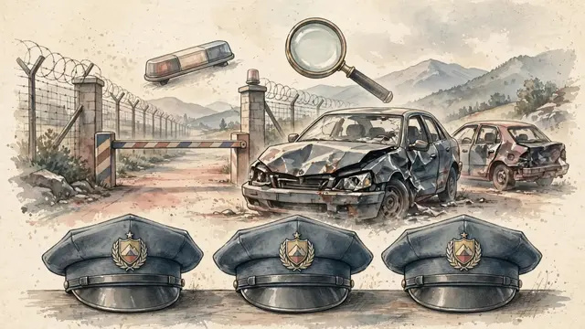 Border Police Officers Investigated for Car Theft and Damage