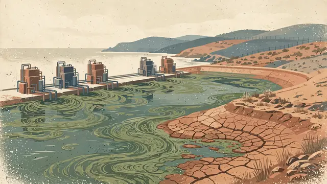 Israel Faces Water Shortage as Desalination Plants Halt Amid Algal Bloom