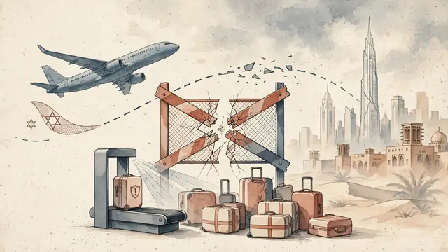 Israeli Airlines Cancel Dubai Flights Amid Security Dispute
