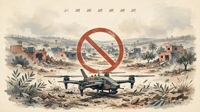 Gaza Attack Drone Ban Extended After Soldier Deaths