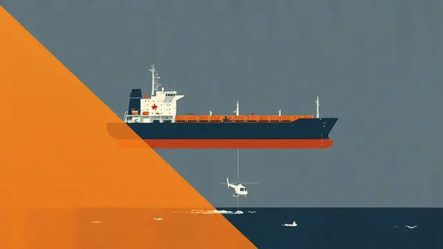 U.S. Military Releases Footage of Iranian Oil Tanker Disabled in the Gulf of Oman