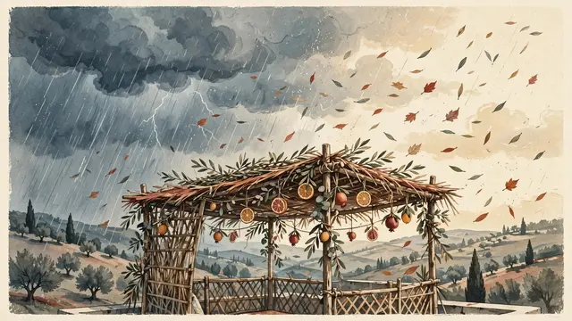 Israel Braces for Sharp Weather Shift During Sukkot Holiday