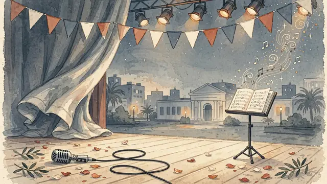 Yardenna Arzi Falls Onstage During Festival Performance