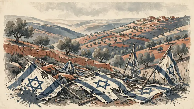 Hundreds of Israeli Flags Vandalized in Galilee; Religious Zionism Party Blames Local Arabs