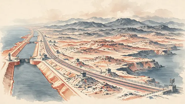 Egypt Builds 500km Railway From Suez to Israel Border