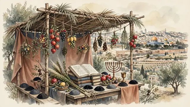 Prominent Rabbis Gather for Sukkot Celebration in Jerusalem