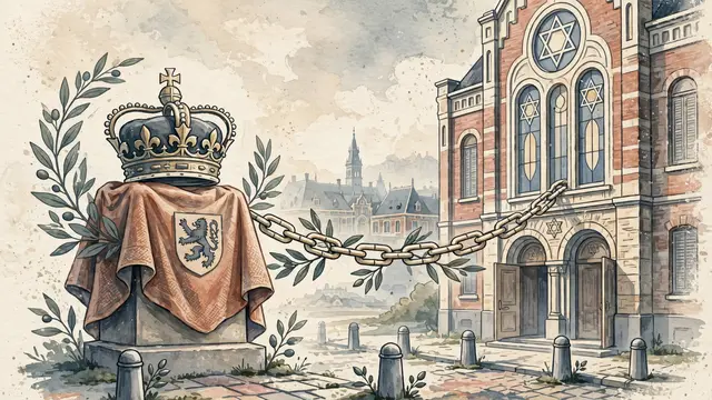 Dutch King Visits Hague Synagogue, Condemns Antisemitism