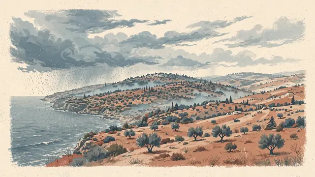 Israel Weather Forecast: Variable Clouds and Chance of Light Showers on October 1
