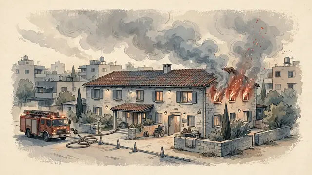 שריפה פרצה בבית אבות בבני ברק: עשרות פונו - שניים במצב קשה