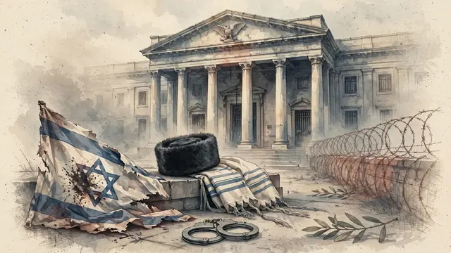 US Arrests Israeli Man for Vandalizing Israeli Flag, Faces Deportation