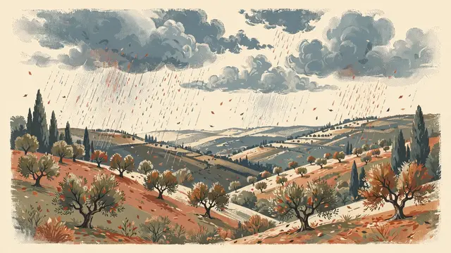Autumn Weather Brings Scattered Showers and Cooler Temperatures Across Israel