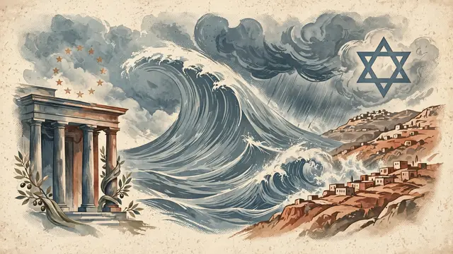 European Diplomat Warns Israel of Sanctions Tsunami Post-Election