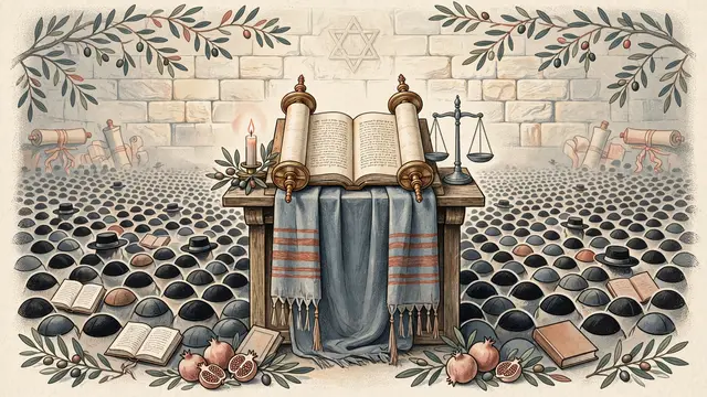 Hundreds of Rabbis and Judges Attend 'Hakabalat Pnei Rebbe' Event for Rabbi David Yosef