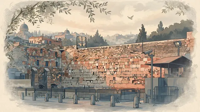 Priestly Blessing Ceremony Concludes at Western Wall Amidst Security Measures