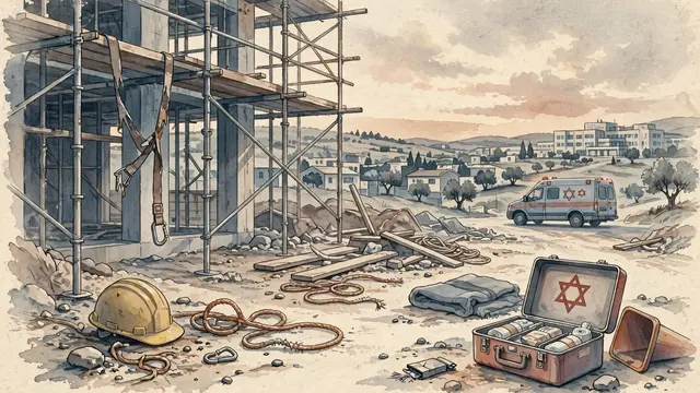 Worker Injured in Construction Site Fall in Or Yehuda