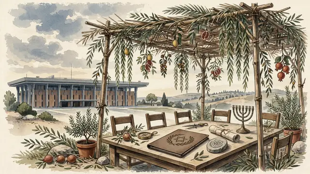 Netanyahu to Host Security Chiefs at Knesset Sukkah Ahead of Hoshanah Rabbah