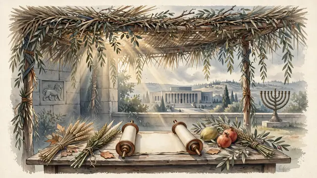 Netanyahu Marks Hoshanah Rabbah with Torah Study Event
