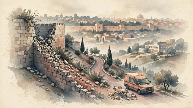 Jerusalem: 14-Year-Old Boy Critically Injured After Fall