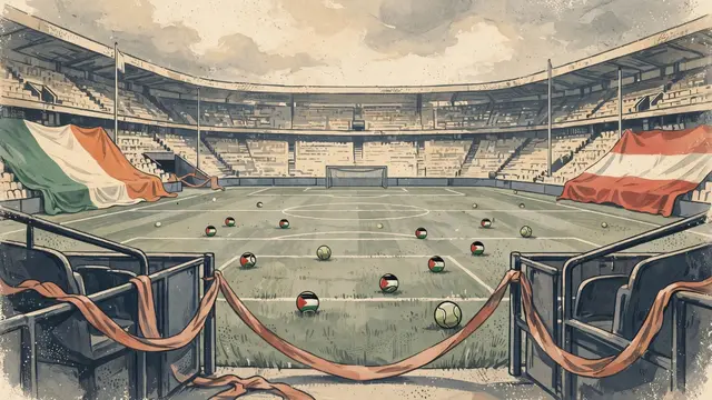 Ireland-Austria Soccer Match Halted by Pro-Palestinian Protest