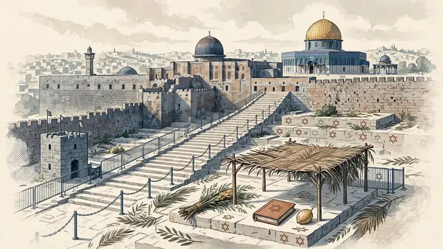 המספרים נחשפים: שיא של כל הזמנים בעלייה להר הבית בסוכות