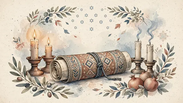 Simchat Torah Candle Lighting Times and Religious Significance