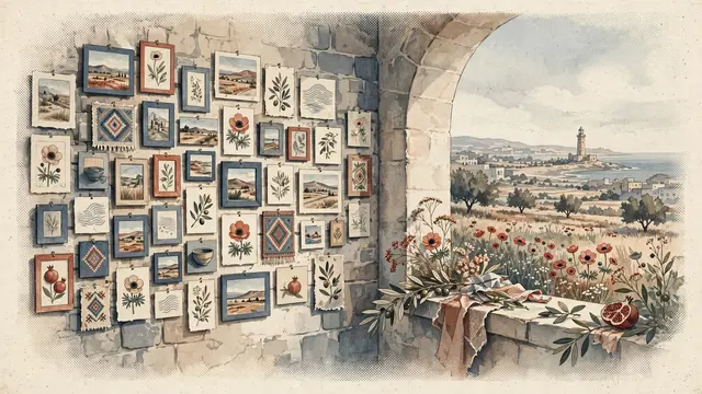 Jaffa Exhibition Showcases Art From Gaza Border Communities Devastated by Hamas Attack