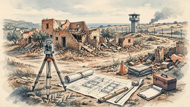 Gaza Reconstruction Begins on Site of Former Jewish Town