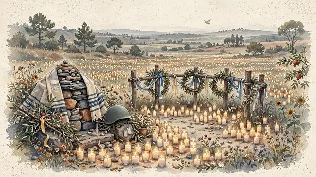 Thousands Gather at Nova Massacre Site for Hallel Prayer