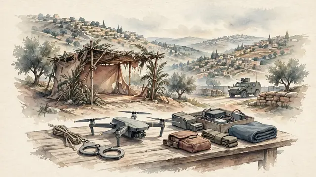 IDF Operations in West Bank During Sukkot Arrest Terrorists, Secure Tourists