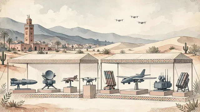 Israeli Defense Firms Showcase Advanced Arsenal at Marrakech Air Show
