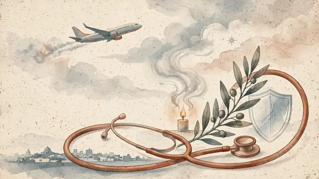 Doctor Recites Prayer of Thanks After Flydubai Incident