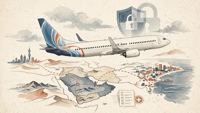Flydubai Incident Highlights India-Israel Security Cooperation Amidst Regional Connectivity