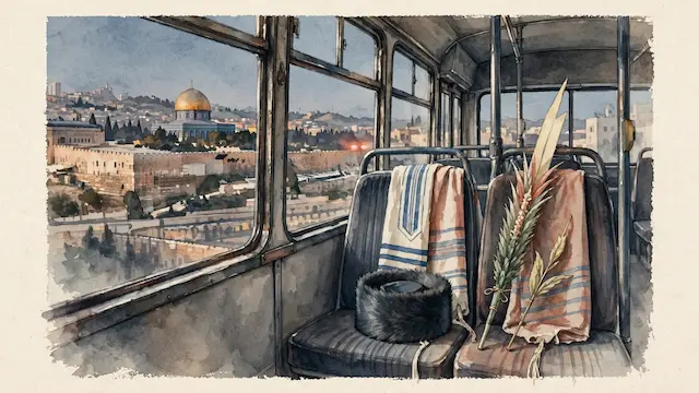 Man Dies After Collapsing on Jerusalem Bus
