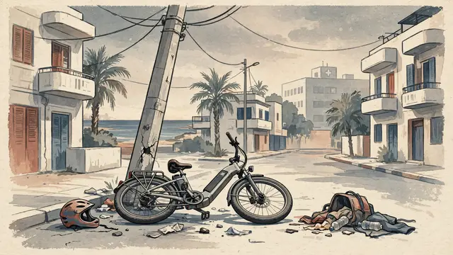Man Critically Injured After E-Bike Crash in Tel Aviv