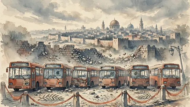 Arab Bus Drivers Attacked in Jerusalem Amidst Rising Violence