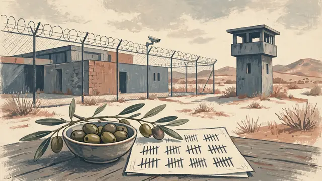 Israeli Minister Spends Hours on Olive Count for Palestinian Prisoners