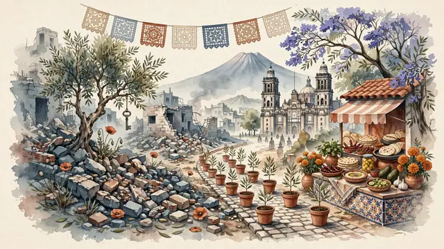 Gaza Refugees Find New Life Rebuilding Community in Mexico City Through Food