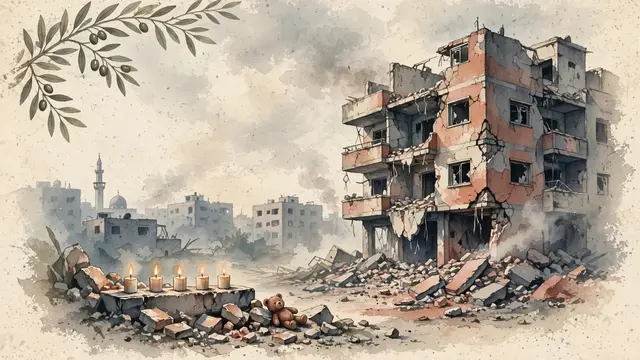 Israeli Airstrike Kills Five, Including Child, in Gaza City
