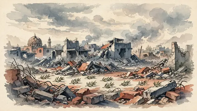 Gaza Violence Escalates: 8 Palestinians Killed in Israeli Strikes and Demolitions