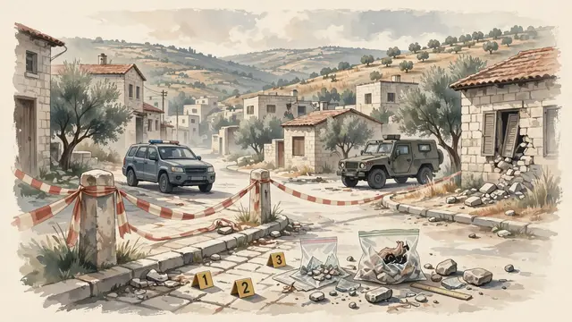 Police and IDF Investigate Settler Riot in West Bank Village