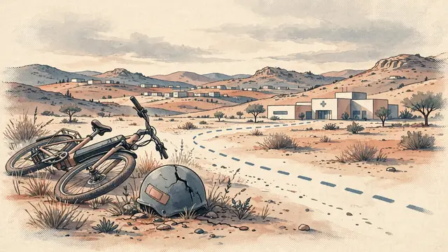 11-Year-Old Boy Critically Injured in Electric Bicycle Accident in Ar'arat Al-Naqab