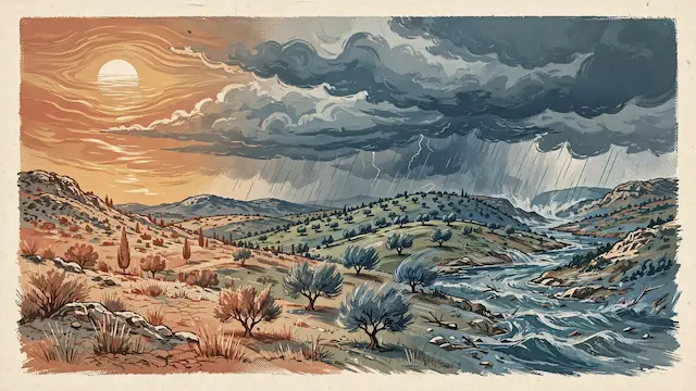 Israel Weather Forecast: Heat, Rain, and Flooding Expected