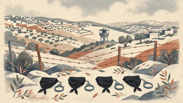 Four Foreign Anarchists Detained in West Bank, Face Deportation