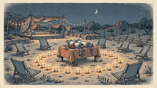 Nova Festival Massacre Site Hosts Emotional Simchat Torah Celebration