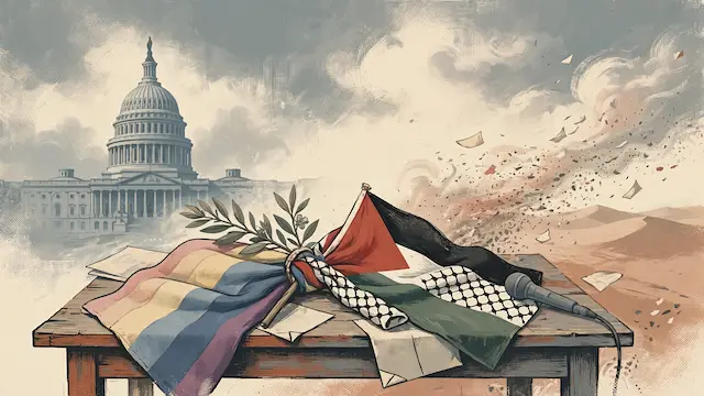 Trump Suggests Sending 'Gays for Palestine' Group to Negotiate