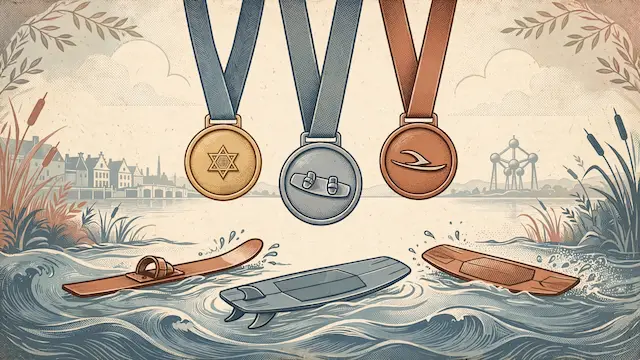Israel Wins Three Medals at European Water Ski Championships