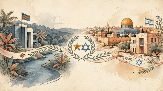 Israel to Open Embassy in Congo as Kinshasa Moves Mission to Jerusalem