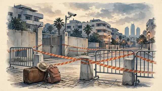 US Tourist Detained in Tel Aviv After Threatening Attack at Security Site
