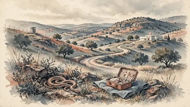 Man, 72, Hospitalized in Serious Condition After Snakebite in Golan Heights